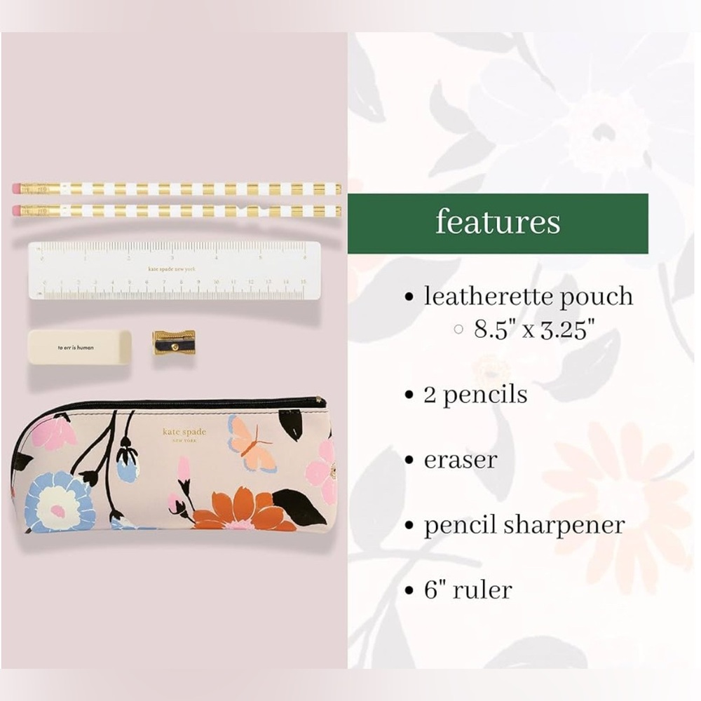 Kate Spade Vibrant Floral Stationery Set - Picture 5 of 5